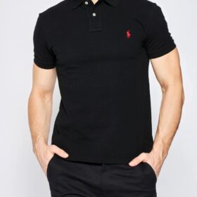 Ralph Lauren Small Pony Polo Shirt - Black
